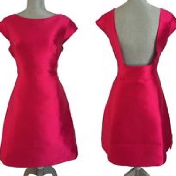 kate spade Dresses & Skirts - Kate Spade Satin Cocktail Dress In Full Bloom